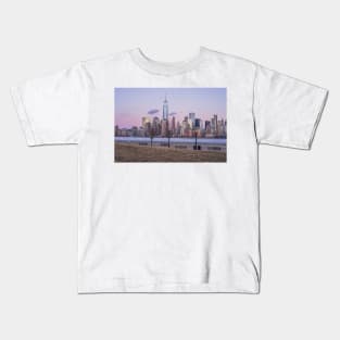 Empty sky memorial parking Kids T-Shirt